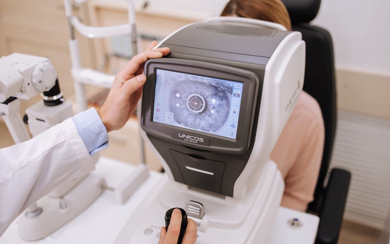 Авторефрактометрия - проверка рефракции глаза