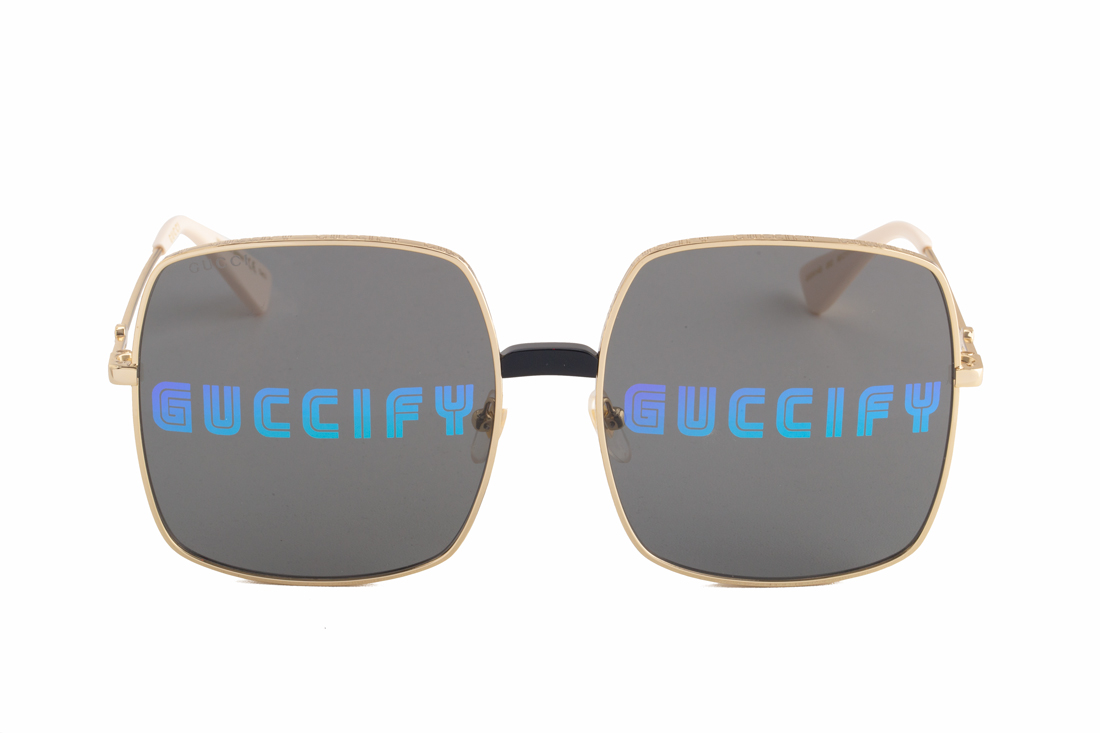 Солнцезащитные очки  Gucci 0414S-002 60 (+) - 1