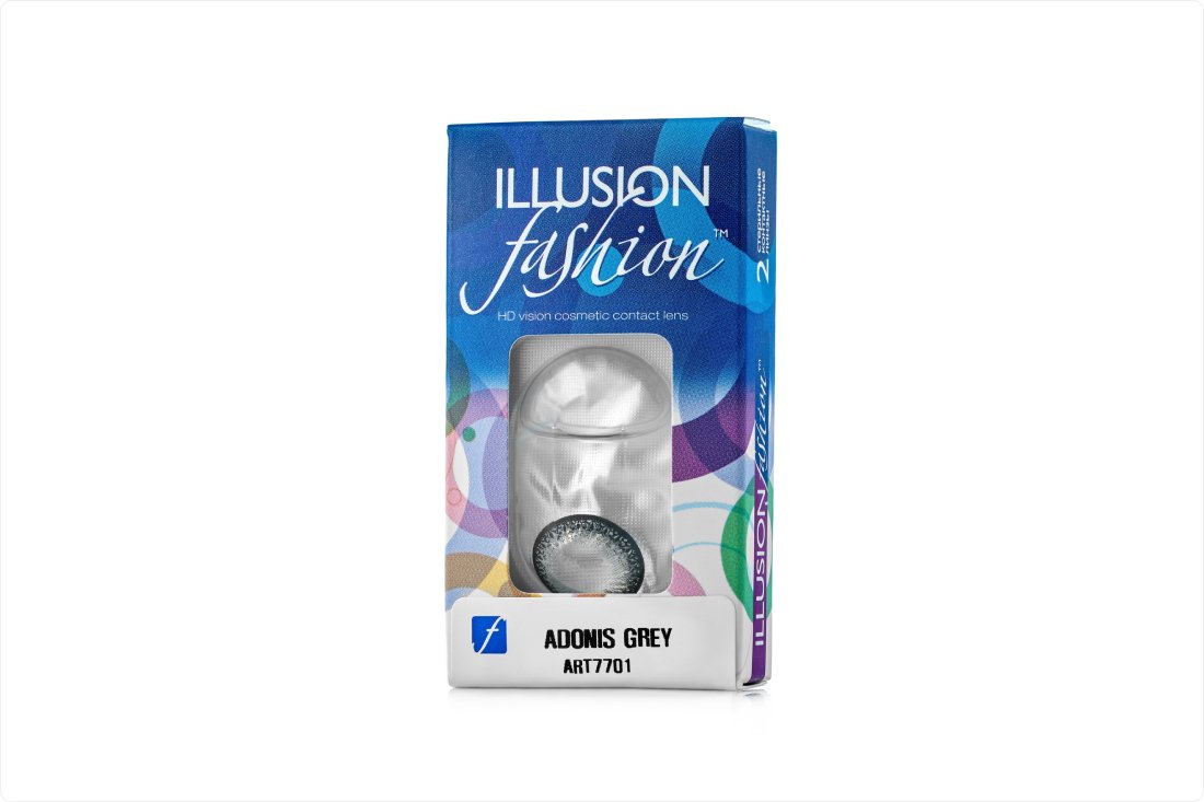 Контактные линзы Illusion Fashion (2 линзы) - 1