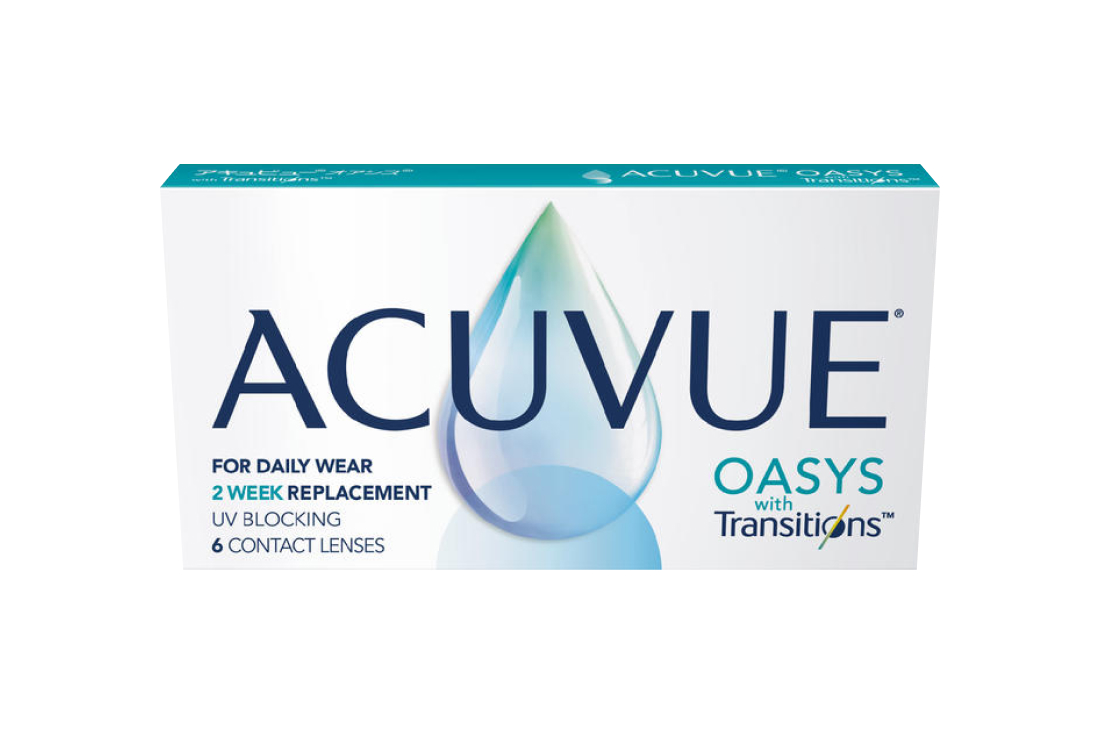Контактные линзы - Acuvue Oasys with Transitions (6 линз)