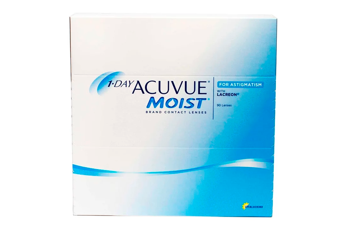 Контактные линзы 1-Day Acuvue Moist For Astigmatism (90 линз) - 1