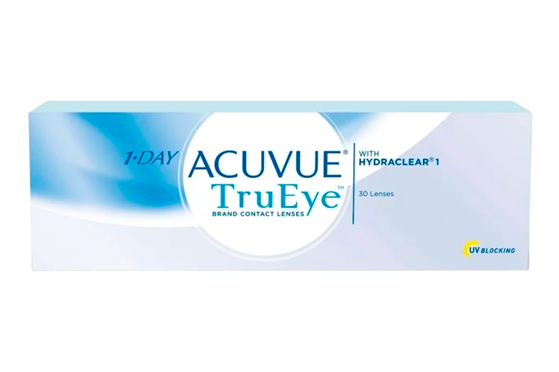 Контактные линзы - 1-Day Acuvue Tru Eye with Hydraclear (30 линз)
