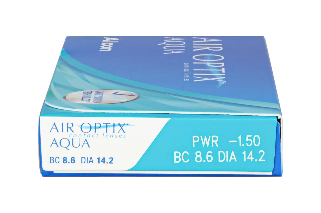 Контактные линзы - AIR OPTIX Aqua (3 линзы) - 2