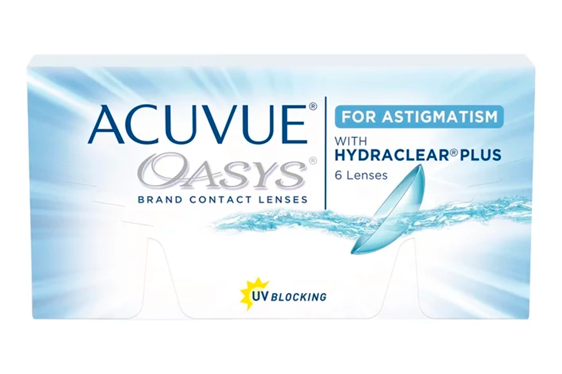 Контактные линзы - Acuvue Oasys For Astigmatism with Hydraclear Plus (6 линз)