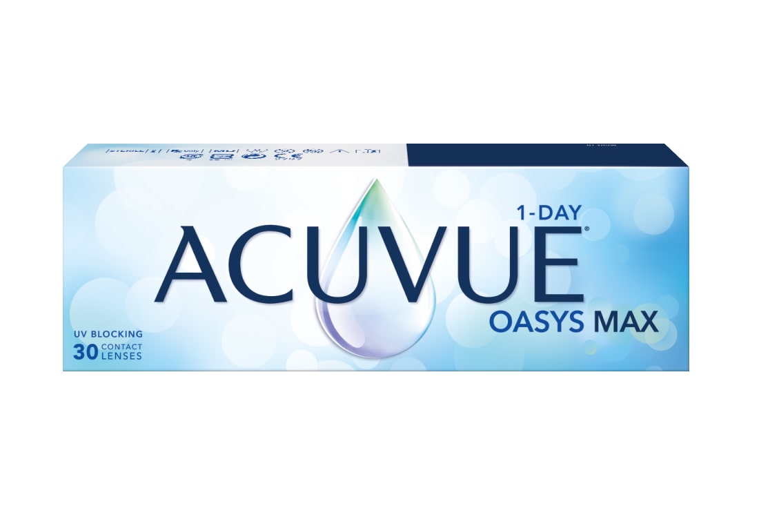 Контактные линзы - 1-Day Acuvue Oasys MAX (30) - 0