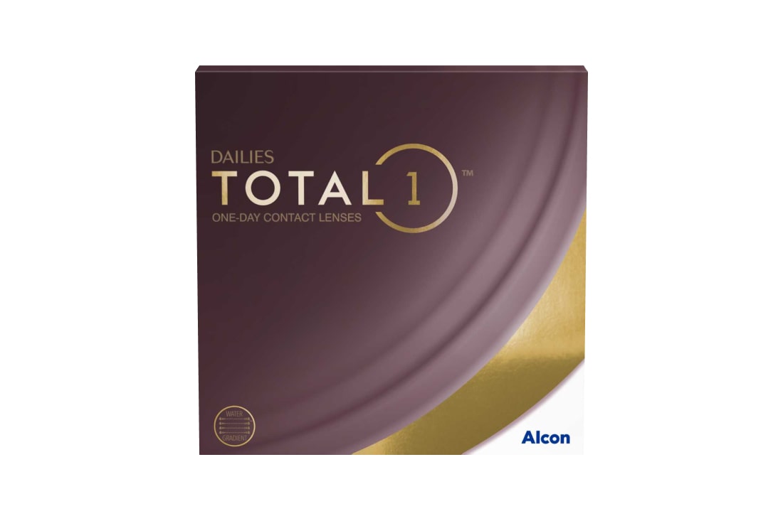 Контактные линзы - Alcon Dailies Total 1 (90 линз)