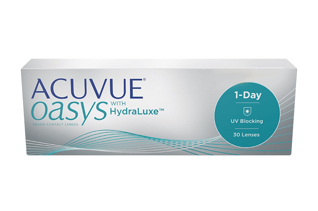 Контактные линзы - 1-Day Acuvue Oasys with Hydraluxe (30 линз)