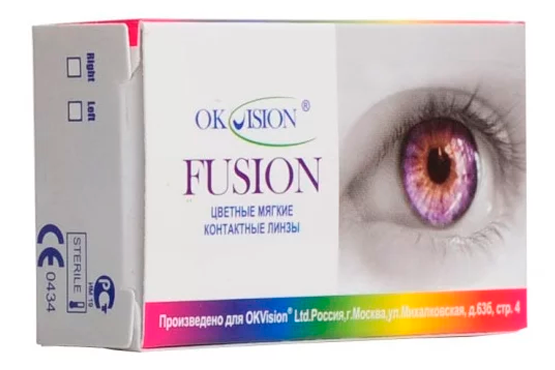 Контактные линзы - Okvision Fusion Fancy (2 линзы)