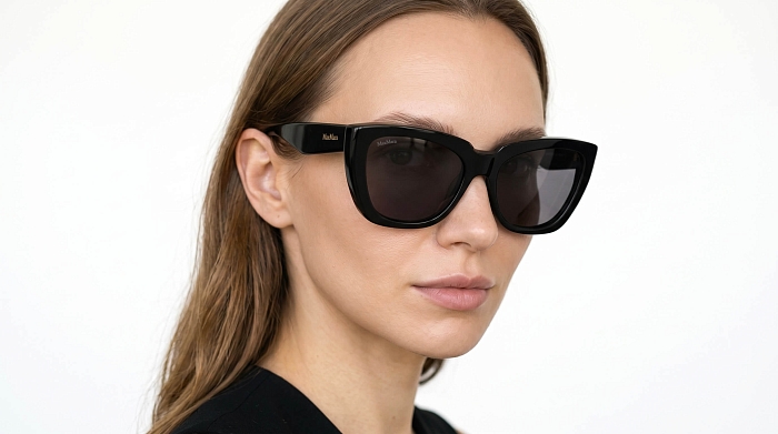Солнцезащитные очки -  Max Mara MM 0090 01A 54 (+) - 1