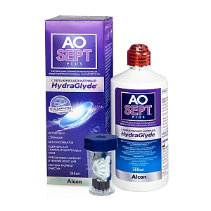 Раствор AOSept-Plus HydraGlyde 360 мл (пероксидная система)