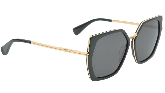 Солнцезащитные очки -  Max Mara MM 0136 01A 56 (+) - 1