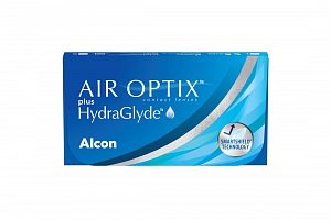 Контактные линзы AIR OPTIX Plus HydraGlyde (6 линз)
