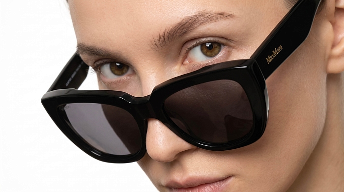 Солнцезащитные очки -  Max Mara MM 0090 01A 54 (+) - 2