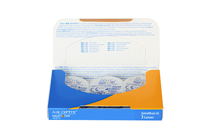Контактные линзы - Air Optix Night & Day (3) - 1