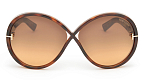 Солнцезащитные очки -  Tom Ford 1116 53F 64 (+) - 0