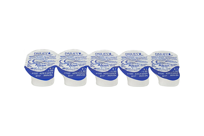 Контактные линзы - Dailies Aqua Comfort Plus (90) - 1