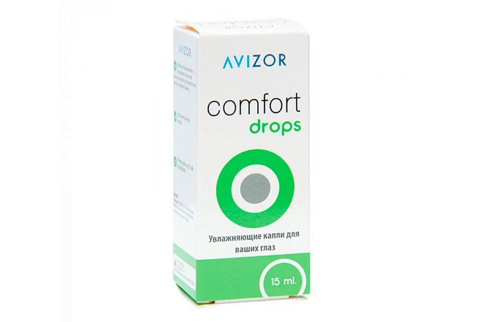 Аксессуары AVIZOR Капли увлаж. Avizor Comfort Drops 15 мл.