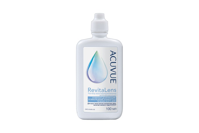 Аксессуары ACUVUE Раствор ACUVUE RevitaLens 100 мл