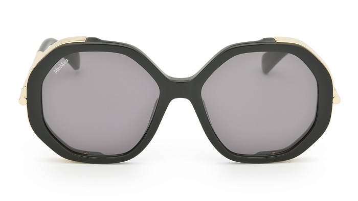 Солнцезащитные очки -  Max Mara MM 0094 01A 55 (+) - 0