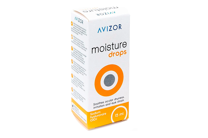 Аксессуары AVIZOR Капли увлаж. Avizor Moisture Drops 15 мл