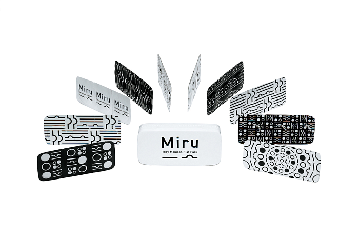 Контактные линзы - Miru 1 day Menicon Flat Pack (30) - 1