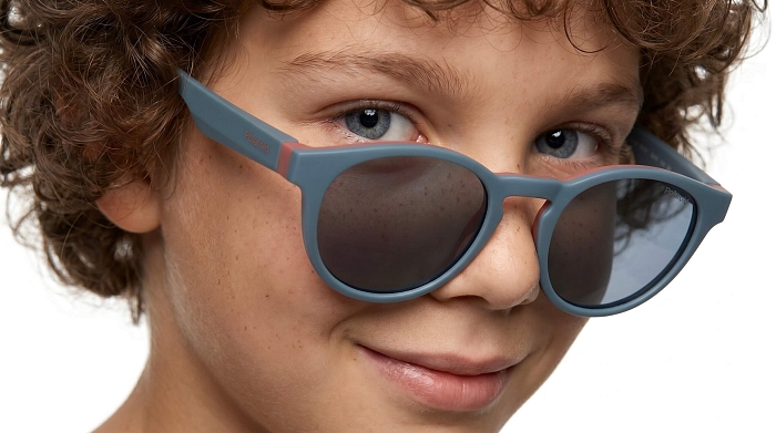 Солнцезащитные очки -  Polaroid Kids PLD 8048/S-CLP-C3 (+) - 3