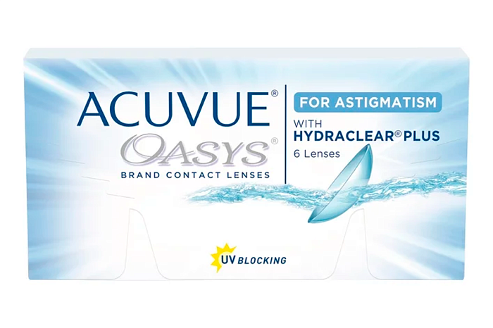 Контактные линзы - Acuvue Oasys For Astigmatism (6) - 0