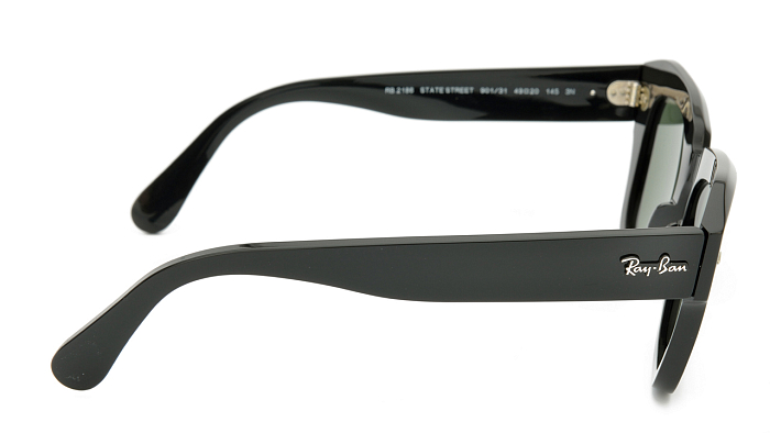 Солнцезащитные очки -  Ray-Ban 0RB2186-901/31 49 (+) - 2