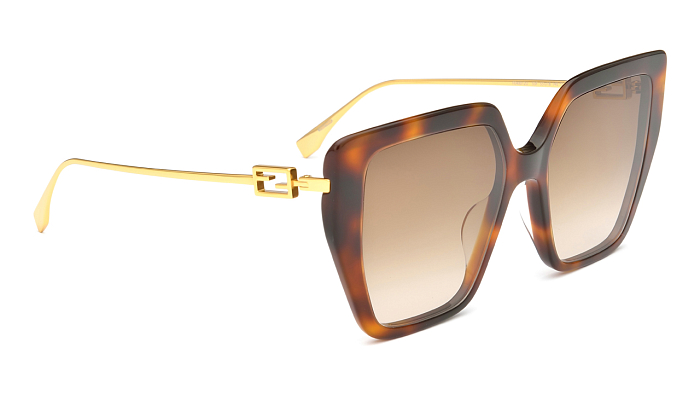 Солнцезащитные очки -  Fendi FE 40012U 53F 55 (+) - 1