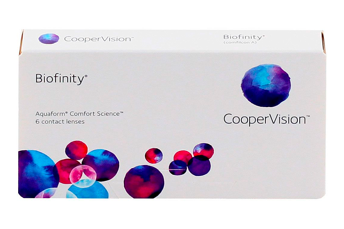 Контактные линзы - Biofinity (6) - 0