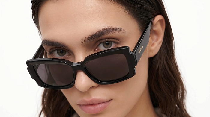 Солнцезащитные очки -  Max Mara MM 0140 01A 57 (+) - 1