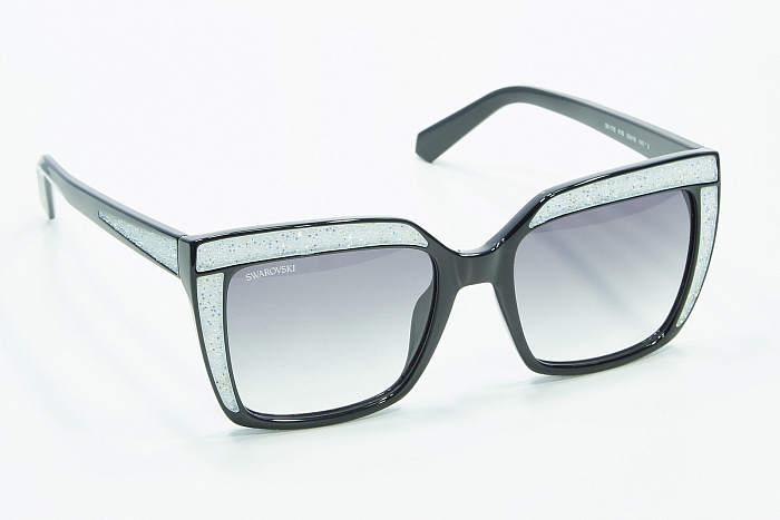 Солнцезащитные очки -  Swarovski SK0179 01B 53 (+) - 0