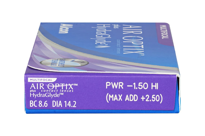 Контактные линзы - Air Optix Plus HydraGlyde Multifocal (3) - 3