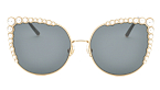 Солнцезащитные очки -  Carolina Herrera HER 0076/S-000 58 (+) - 0