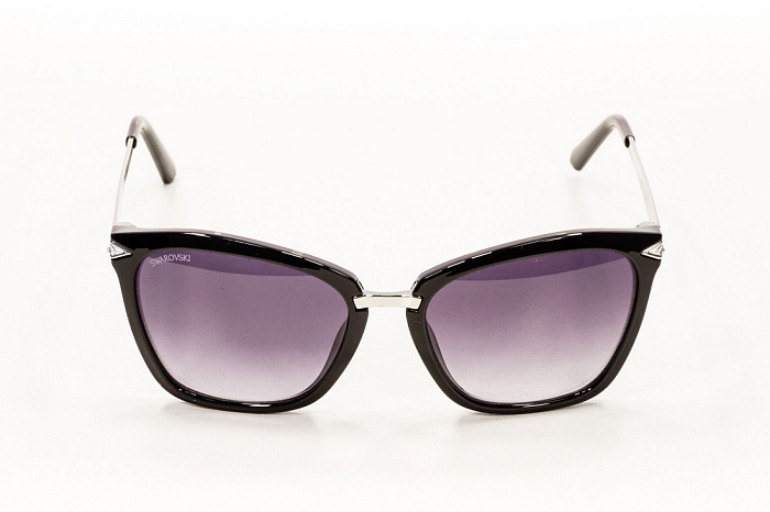 Солнцезащитные очки -  Swarovski SK0152 01B 54 (+) - 0