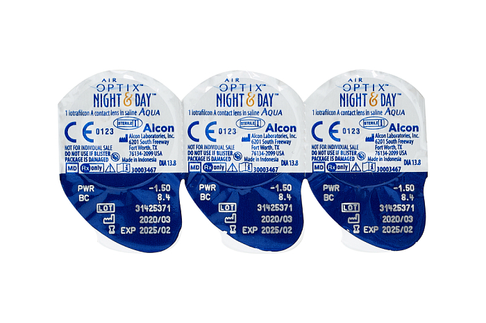 Контактные линзы - Air Optix Night & Day (3) - 2