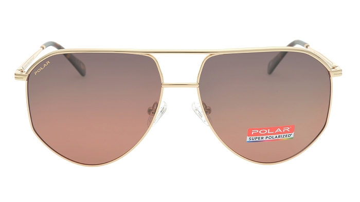 Солнцезащитные очки -  Polar Gold 309-02/R polarize 64 (+) - 0
