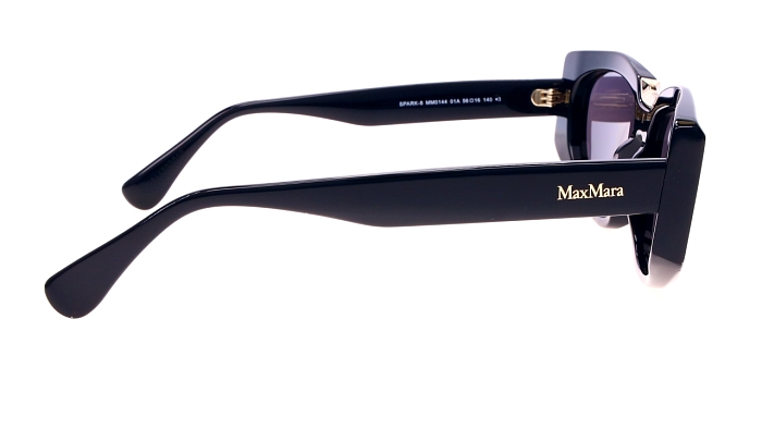 Солнцезащитные очки -  Max Mara MM 0144 01A 56 (+) - 2