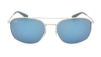 Солнцезащитные очки -  Ray-Ban 0RB3654-003/55 60 (+) - 0