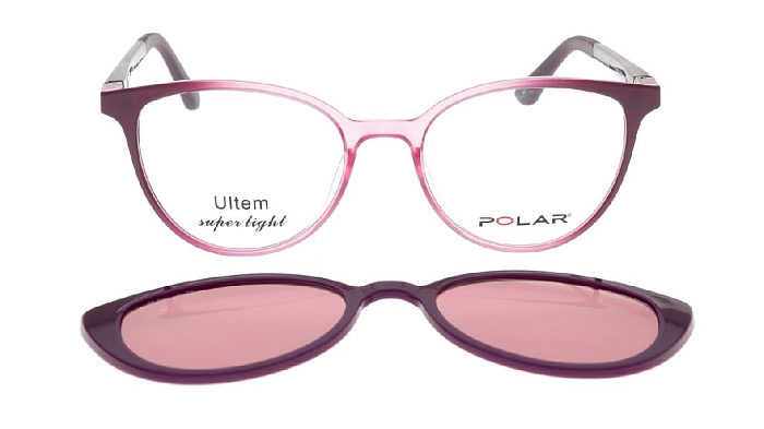 Оправы -  Polar Junior 484-08 clip-on 48 (+) - 0