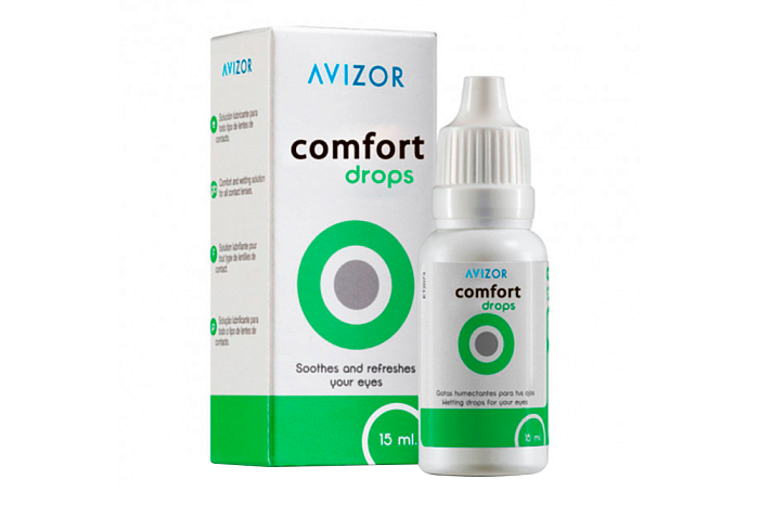 Аксессуары AVIZOR Капли увлаж. Avizor Comfort Drops 15 мл.